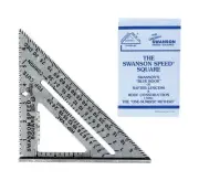 Swanson 7.25 in. L X .875 in. H Aluminum Speed Square (Pack of 6)