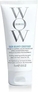 COLOR WOW Color Security Conditioner Fine-to-Normal – Weightless Hydration for Fine, Thin, Fragile Hair; Detangles, Nourishes + Adds Shine with Argan Oil; Colour Safe; Heat Protection