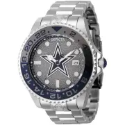 Invicta Men's Watch NFL Dallas Cowboys Automatic Grey and Dark Blue Dial 45023