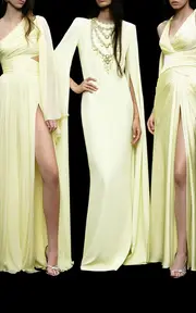 [Zuhair Murad] Beaded Cady Kaftan