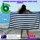 Beach Towel Summer Towel Swimming Blue Stripes