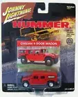 JOHNNY LIGHTNING HUMMER CIVILIAN 4-DOOR WAGON RED HUMMER rr