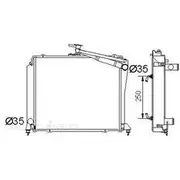 Protex Radiator - RADT188