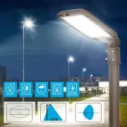 LED Parking Lot Lights Outdoor, 240W Parking Lot Light Commercial 5000K 36000LM
