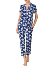 kate spade new york Printed Short Sleeve Pajama Set