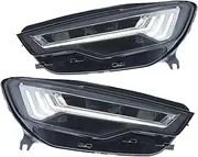 Car Styling Head Lamp Compatible For Audi A6 Full LED Headlight 2012-2018 A6L C7 Headlights LED DRL With Dynamic Tuning Signal