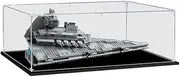 Acrylic Display Case for Lego 75394 Star Wars Imperial Star Destroyer Figure Storage Box Dust Proof Glue Free