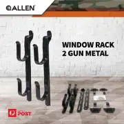 Allen Gun Rack Steel Metal For Two-gun Tools With Mounting Hardware Black 18500