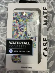 Case-Mate Waterfall Series Case for Apple iPhone 11 Pro Max - Confetti Brand New