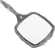Unique Retro Style Mirror Handheld Compact Mirror for Travel and Beauty Touchups