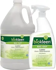 Biokleen Bac-Out Stain and Odor Remover Foam Spray (32 oz) with Refill (128 oz)