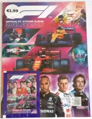 Formula 1 F1 2021 Empty Album + Stickers Pack Topps