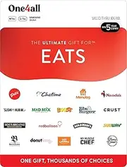 The Ultimate Gift Card for Eats - Delivered by mail (AU Only)