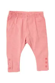 Amber Side Button Leggings--BEB-XW12414B