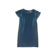 Cynthia Rowley Shift Velvet Green Dress Small NEW