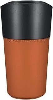 Cup Holder Garbage Can for Car,Leakproof Garbage Can Trash Bin | Leather Multipurpose Storage Organizer, Car Interior Accessories, Fits Cup Holder Door Side