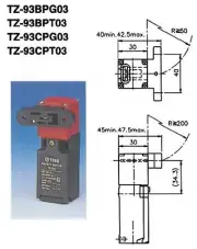 TEND Safety Key Interlock Switch TZ-93CPG03