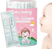 Baby Tongue Cleaner - 30 Tongue Cleaner Soft Gauze, Infant Oral Hygiene Tongue Scraper, Portable Oral Tongue Gum Cleaner, Flexible Toothbrush Tongue Cleaner For Baby's Tongue, Mouth And Tooth Care