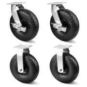 8 inch Air Caster set - Pack of 4 - Free Shipping