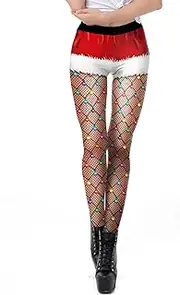 [Jumppmile] Women's Ugly Christmas Leggings 3D Print Costume Xmas Leggings