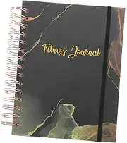 FOYTOKI Convenient Fitness Journal Workout Daily Planner Notebook for Fitness Exercise
