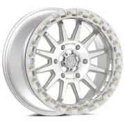 Valor V09 Beadlock 17x8 UTV Wheel - Raw Machined (6x5.5) +40mm [V09-1780P4006RM]