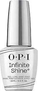 OPI Infinite Shine, up to 11 days of gel-like wear and shine, Chip, stain, and scratch resistant, Vegan formula, Base Coat 15ml