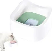 Pet Water Bowl – Vehicle Mounted Dog Bowl with Lid, Drinking Container | Portable Pet Water Feeder, Anti-Leak Car Travel Dish, Slow Waters Flow Bowls for Dogs on The Go