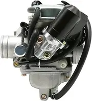 GZKJP PD24J 24mm Carb Electric Carburetor For Gy6 125cc 150cc 200cc Engine Motorcycle ATV Go Kart Moped And Scooter Bike For
