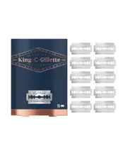 King C Gillette Double Edge Safety Razor Blades 10 Pack