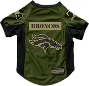 Littlearth NFL Valor Pet Stretch Jersey Denver Broncos