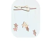 Wooden Five-star Wind Chime Pendant Crib Bell Home Decoration