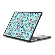 MacBook Air 13-inch (M2 - M4) Impact Case Girly Makeup Addiction Pattern II