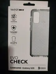 Tech21 Evo Check Series Case for the Samsung Galaxy S20 Ultra Smokey Black