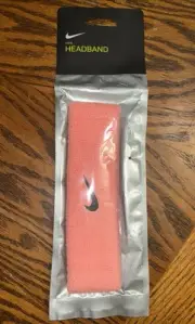 New Nike PINK Swoosh Headband