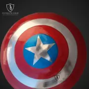 Marvel Legends Captain America 75th Anniversary 1:1 Scale Cosplay Metal Shield