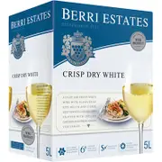 [Berri] Berri Crisp Dry White Cask 5Lt