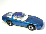 1982 Vintage Hot Wheels Corvette CUSTOM MADE REDLINE , Metallic Blue New