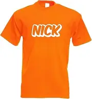 [Kiwistar] Nick First Name Boys T-Shirt Printed Design Print Gift Idea