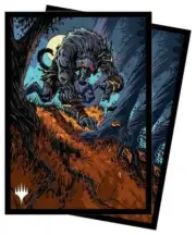 Innistrad Midnight Hunt MOONRAGE 100ct Card Sleeves Protectors Ultra Pro NEW