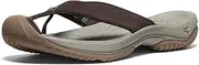 [KEEN] Men's Waimea H2 Toe Protecting Comfortable Hybrid Sandal Flip-Flops, Java/Plaza Taupe, 13