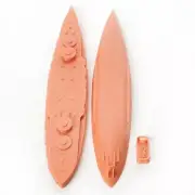 SSMODEL SS700501DXS 1/700 SMS Viribus Unitis Battleship Full Hull Deluxe Edition