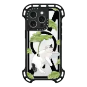 iPhone 16 Pro Ultra Bounce Case MagSafe Compatible Summer Cat