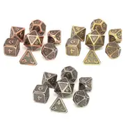 [Die Hard Dice] Dice Metal Set Polyhedral Mythica Battleworn - Copper
