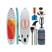 Kahuna Hana Inflatable Stand Up Paddle Board 11FT w/ iSUP Accessories