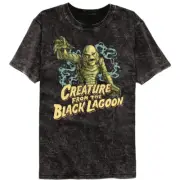 Creature From The Black Lagoon T-Shirt Universal Monsters Mens Mineral Wash