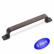 *5 Pack* Cosmas Cabinet Hardware Oil Rubbed Bronze Handle Pulls #14901-128ORB