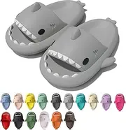 [rosyclo] Shark Cloud Slippers, Shark Cute Slides for Women Man,Summer Slipper Sandals for Boys Girls Spa Platform Shoes Non-Slip Beach Open Toe Beach Sandals Shower Couple Shoes