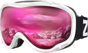 ZIONOR Lagopus Ski Snowboard Goggles UV Protection Anti fog Snow Goggles for ...