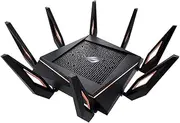 ASUS ROG Rapture GT-AX11000 Tri-Band WiFi 6 Extendable Gaming Router, 2.5G Ports, ASUS Range Boost Plus, Triple-Level Game Acceleration, Subscription-Free Network Security, AiMesh Compatible